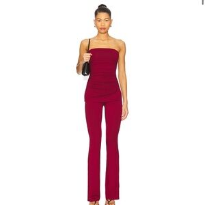 Super down revolve set maroon